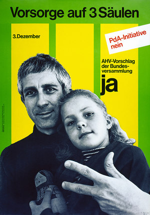 Poster for the 3rd December 1972 popular vote. Source: private ownership.