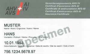 New social insurance card, 2008, source: Internet.