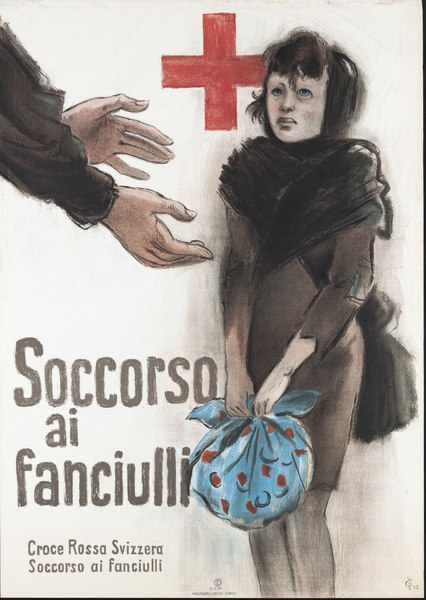 Schweizerisches Rotes Kreuz, Kinderhilfe 1942 (Plakat).