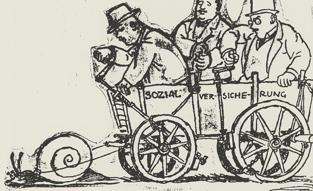 Social Insurance: The Confederation’s New Means of Transport. Swiss Social Archives, Zurich.
