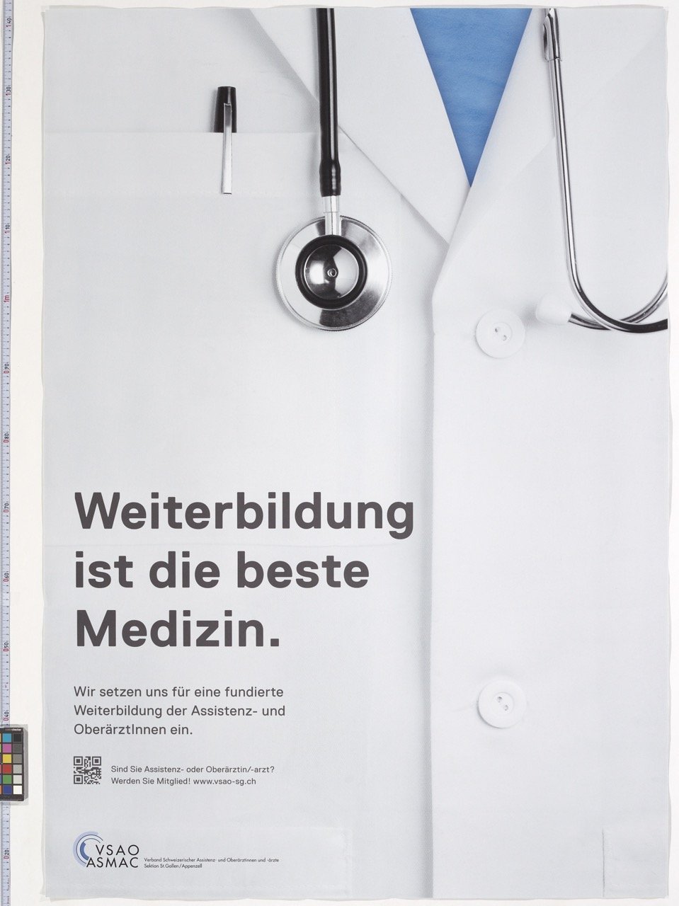 Biblioteca nazionale svizzera, Collezione grafica: Collezione di manifesti, diritti d’immagine: Associazione svizzera dei medici assistenti e capiclinica (ASMAC), 2026