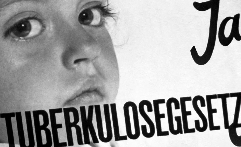 Poster for the popular vote of 22 May 1949. Swiss Social Archives, Zurich.