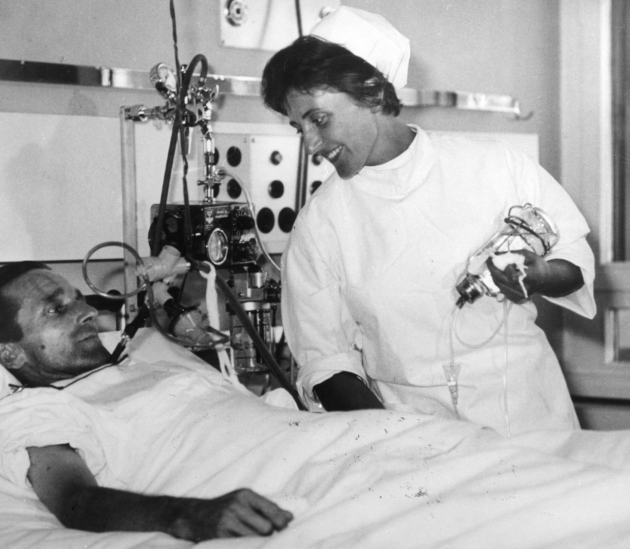 Swiss Exhibition for Women’s Work (SAFFA) 1958: The Nurses. Source: Swiss Social Archive, Zurich: F Fb-0020-33