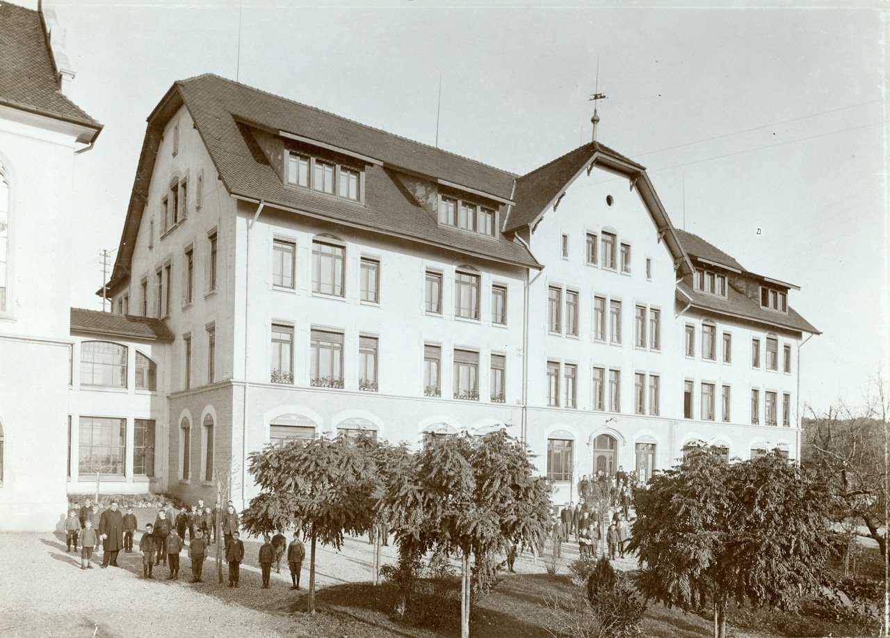 Cantonal educational institution for mentally deficient children in Hohenrain, Lucerne. Schweizerisches Sozialarchiv, Sozarch_F_Fe-0002-30.